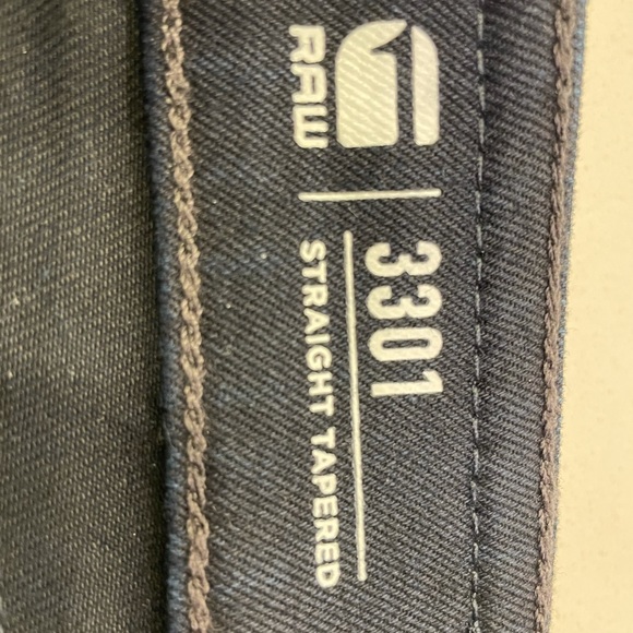 G-Star Raw Denim 3301 Straight Tapered - Picture 5 of 6